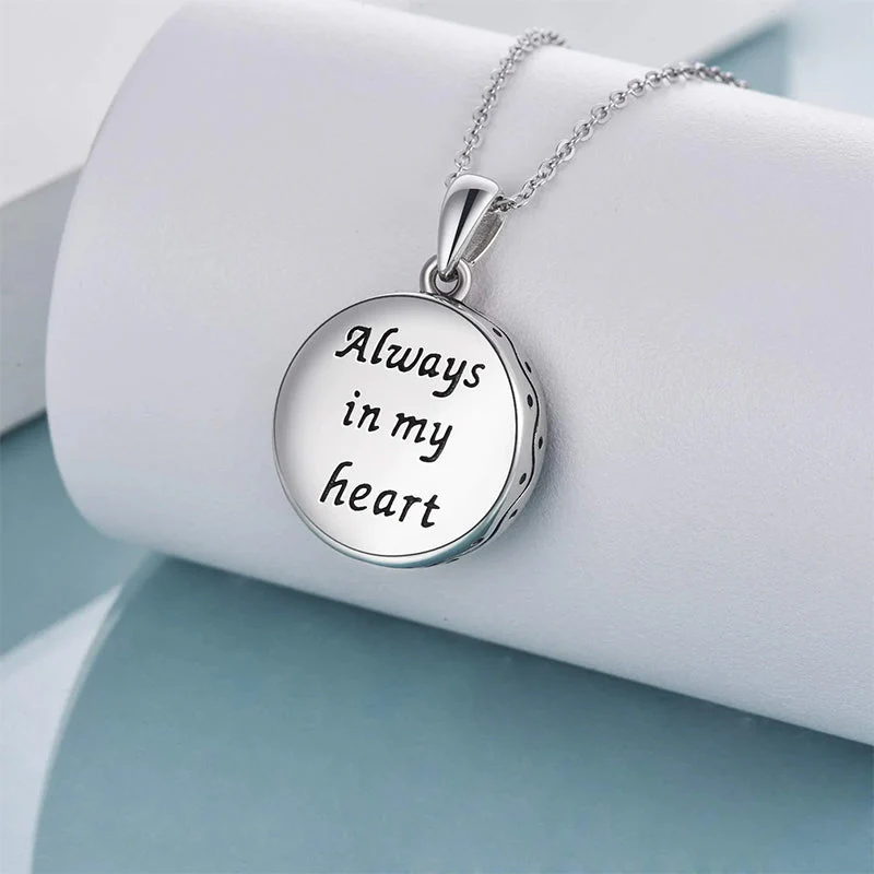 Tree of Life Urn Necklaces for Ashes Sterling Silver Abalone Shell Tree of Life Cremation Jewelry Memory Jewelry for Women Men - Image 3