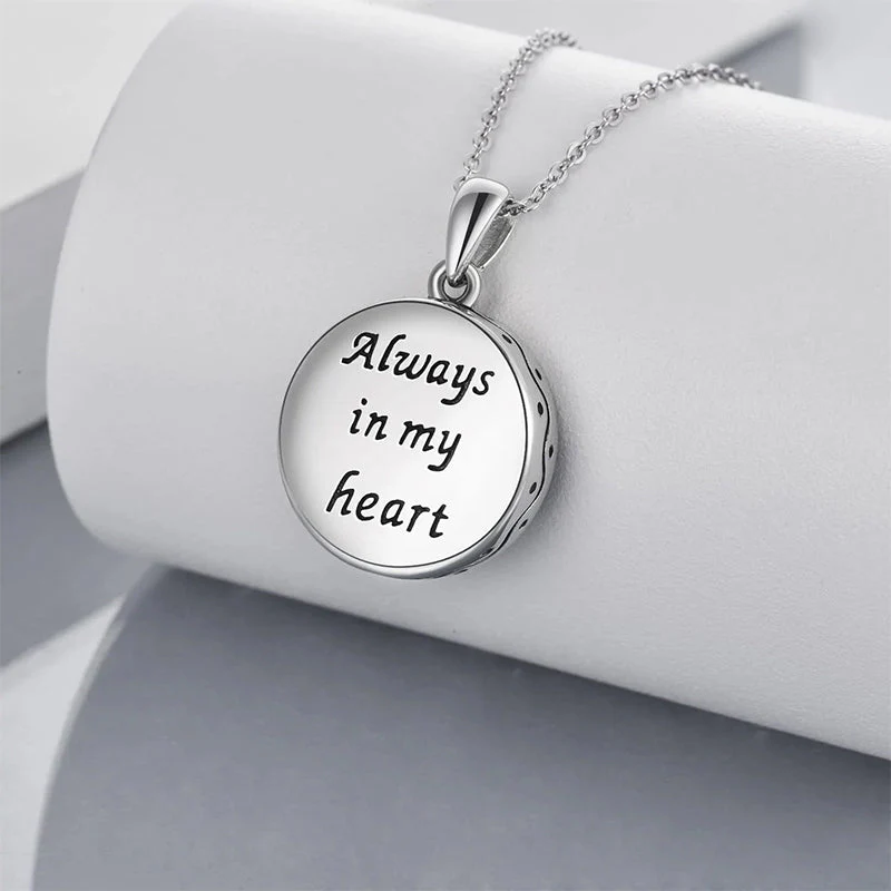 Tree of Life Urn Necklaces for Ashes Sterling Silver Abalone Shell Tree of Life Cremation Jewelry Memory Jewelry for Women Men - Image 39
