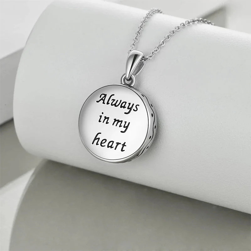 Tree of Life Urn Necklaces for Ashes Sterling Silver Abalone Shell Tree of Life Cremation Jewelry Memory Jewelry for Women Men - Image 68