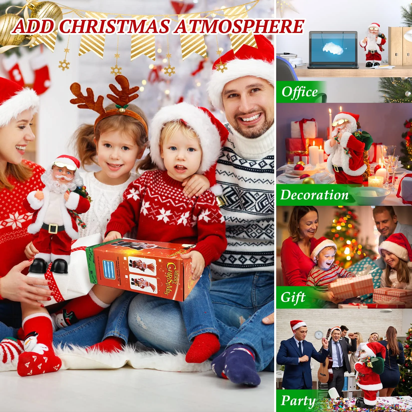 Electric Dancing Music Santa Claus - Image 4