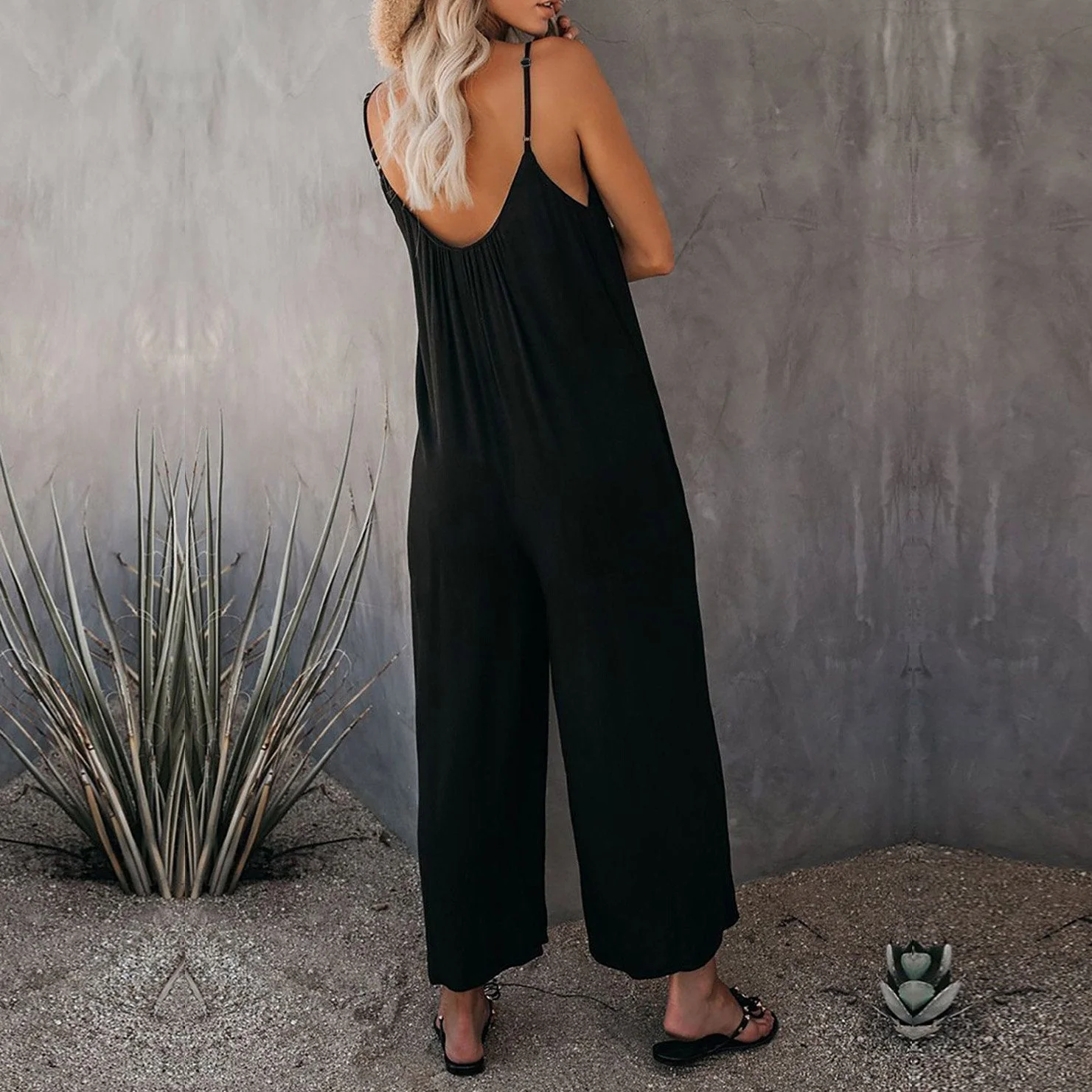 Ultimate Flowy Jumpsuit with Pockets - Image 6