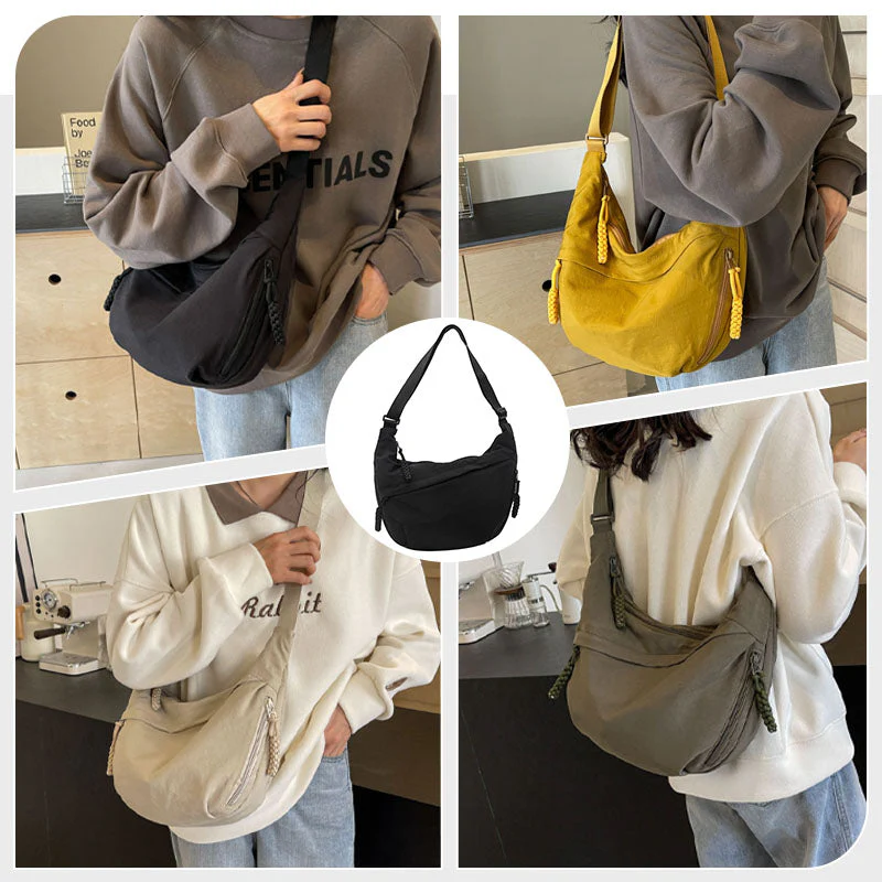 Unisex Large Capacity Crossbody Bag - Image 2