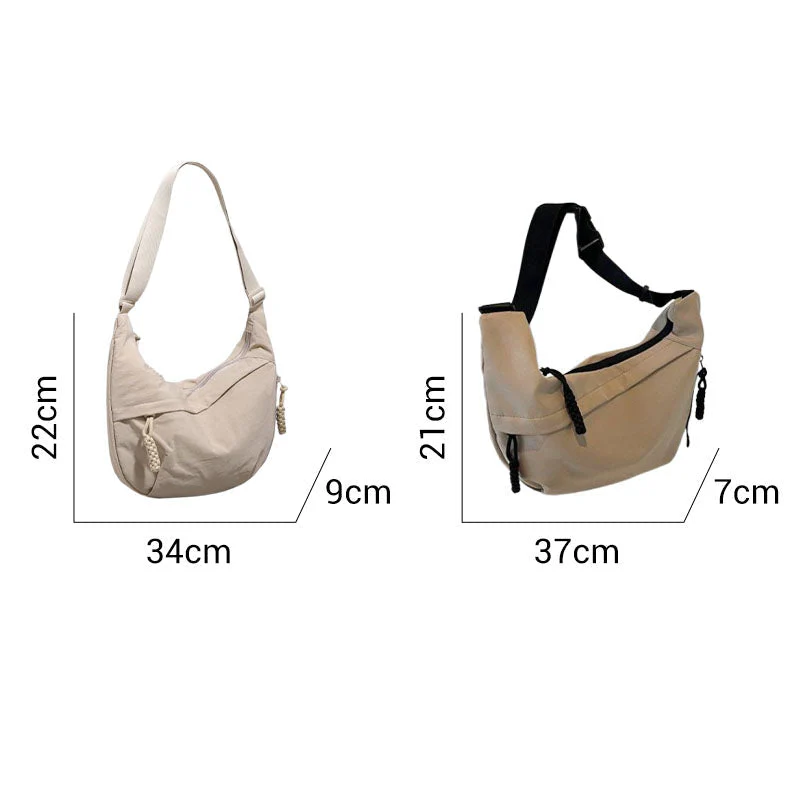 Unisex Large Capacity Crossbody Bag - Image 8