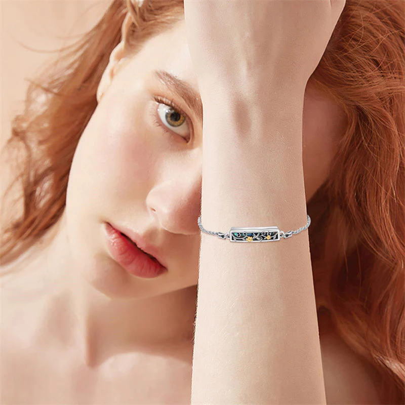 Urn Bracelet for Ashes 925 Sterling Silver Abalone Shell Hummingbird Dragonfly Butterfly Cremation Jewelry for Ashes Keepsake - Image 20