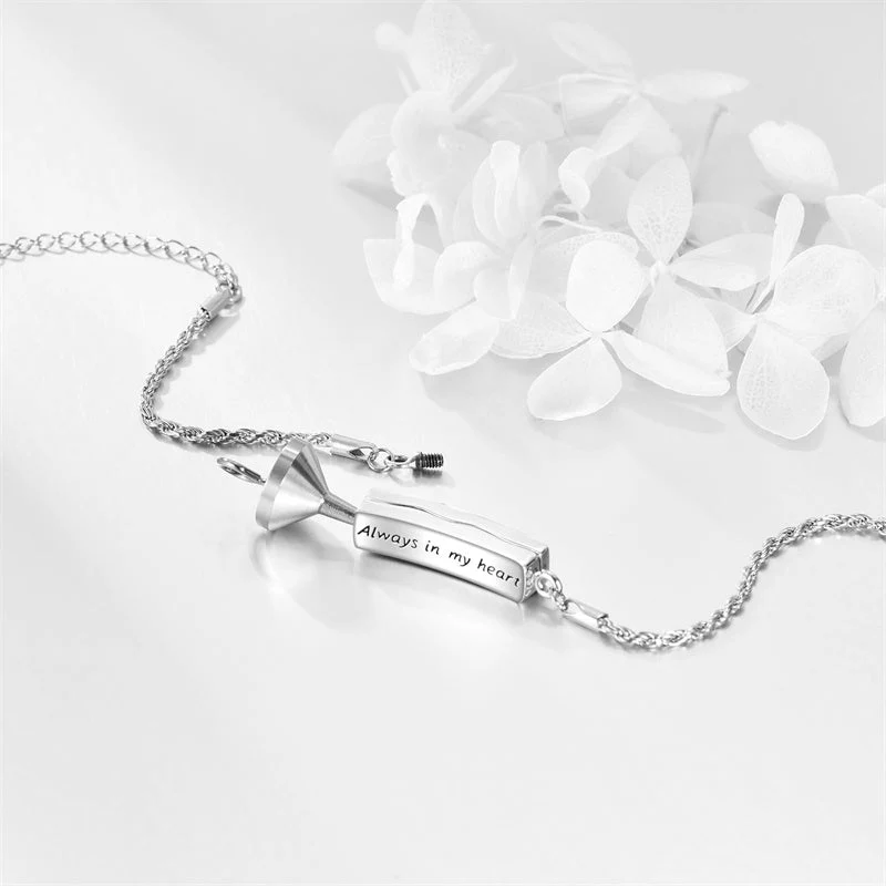 Urn Bracelet for Ashes 925 Sterling Silver Abalone Shell Hummingbird Dragonfly Butterfly Cremation Jewelry for Ashes Keepsake - Image 22