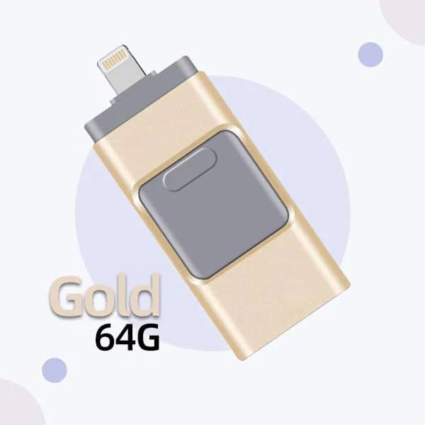 4 In 1 High Speed USB Flash Drive For iPhone, iPad, Android, PC & More Devices - Image 10