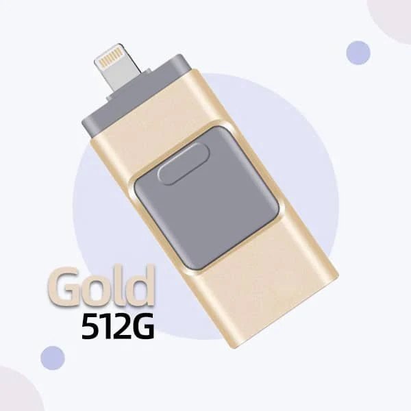 4 In 1 High Speed USB Flash Drive For iPhone, iPad, Android, PC & More Devices - Image 13