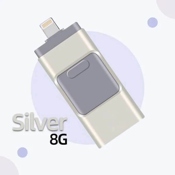 4 In 1 High Speed USB Flash Drive For iPhone, iPad, Android, PC & More Devices - Image 14