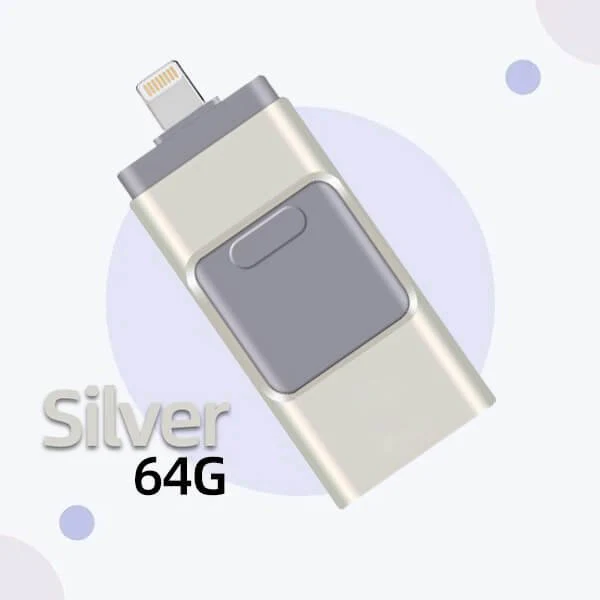 4 In 1 High Speed USB Flash Drive For iPhone, iPad, Android, PC & More Devices - Image 17