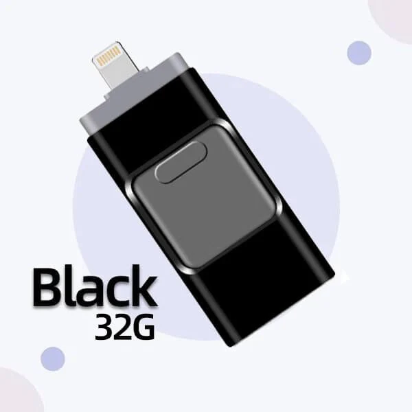 4 In 1 High Speed USB Flash Drive For iPhone, iPad, Android, PC & More Devices - Image 23