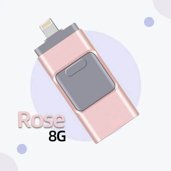 4 In 1 High Speed USB Flash Drive For iPhone, iPad, Android, PC & More Devices - Image 28