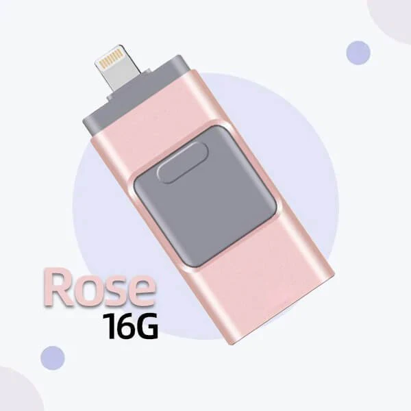 4 In 1 High Speed USB Flash Drive For iPhone, iPad, Android, PC & More Devices - Image 29