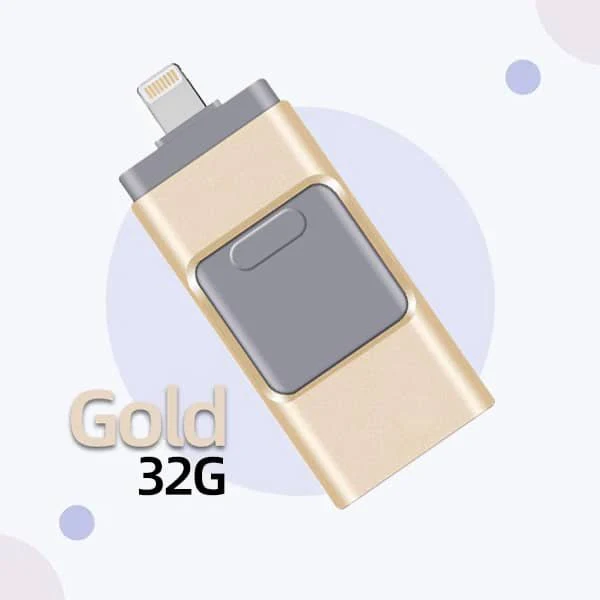 4 In 1 High Speed USB Flash Drive For iPhone, iPad, Android, PC & More Devices - Image 9