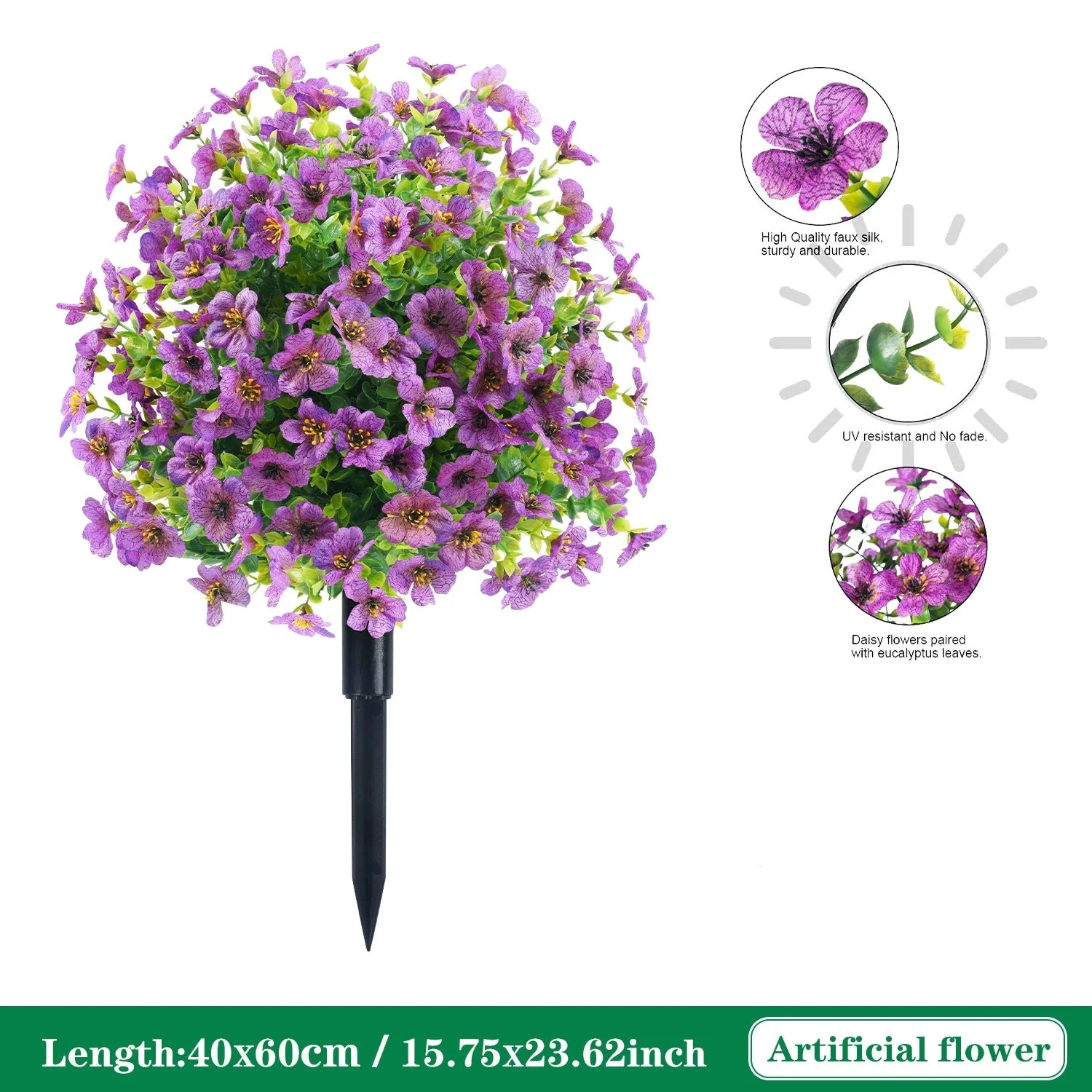 UV Resistant Artificial Cedar Topiary Ball Tree - Image 19
