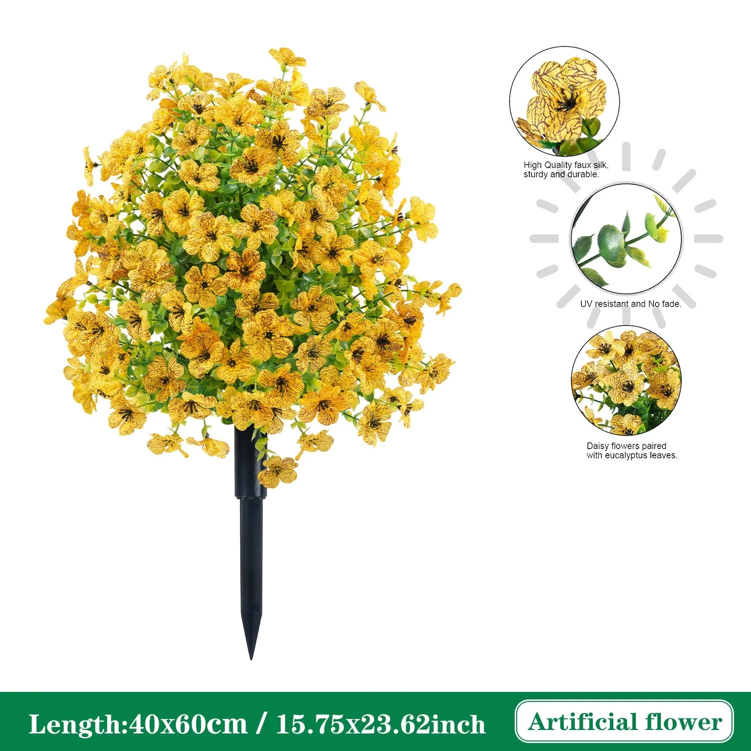 UV Resistant Artificial Cedar Topiary Ball Tree - Image 21