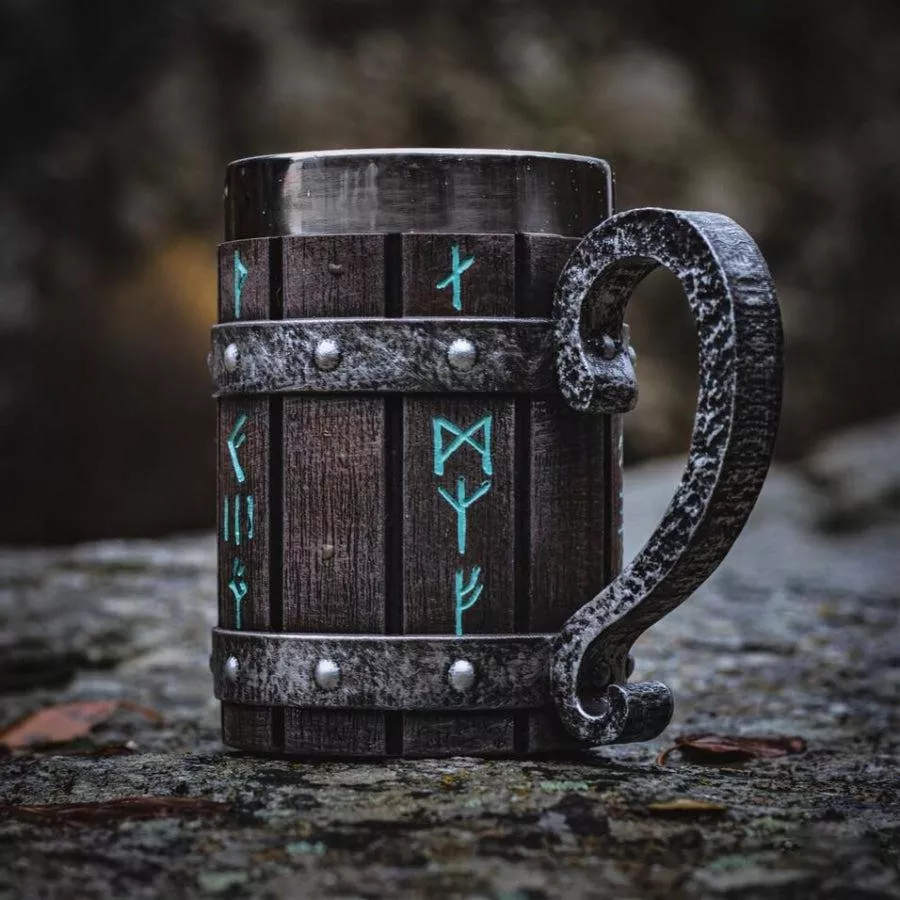 Viking Barrel Mug(Large:550ml) - Image 12