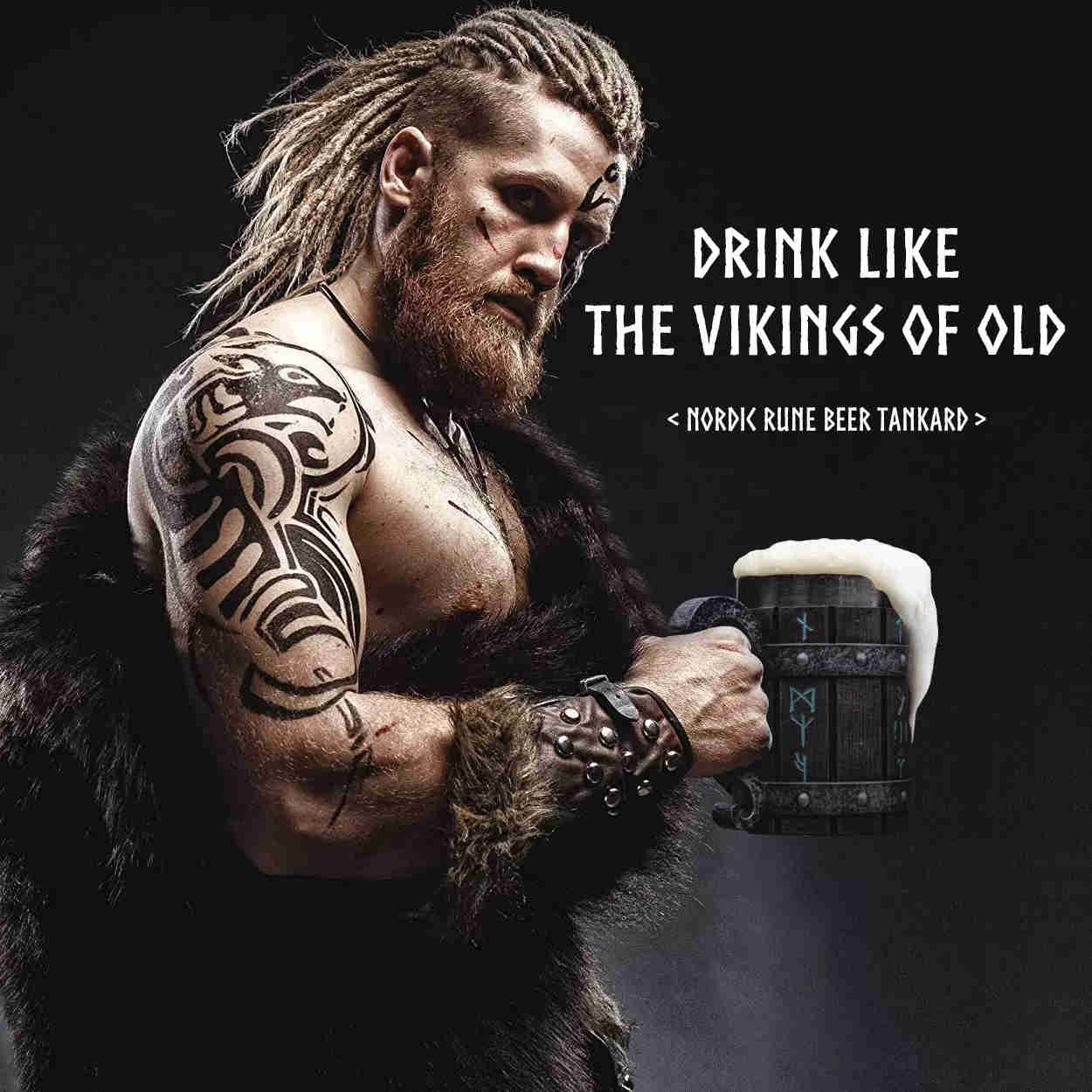 Viking Barrel Mug(Large:550ml) - Image 13