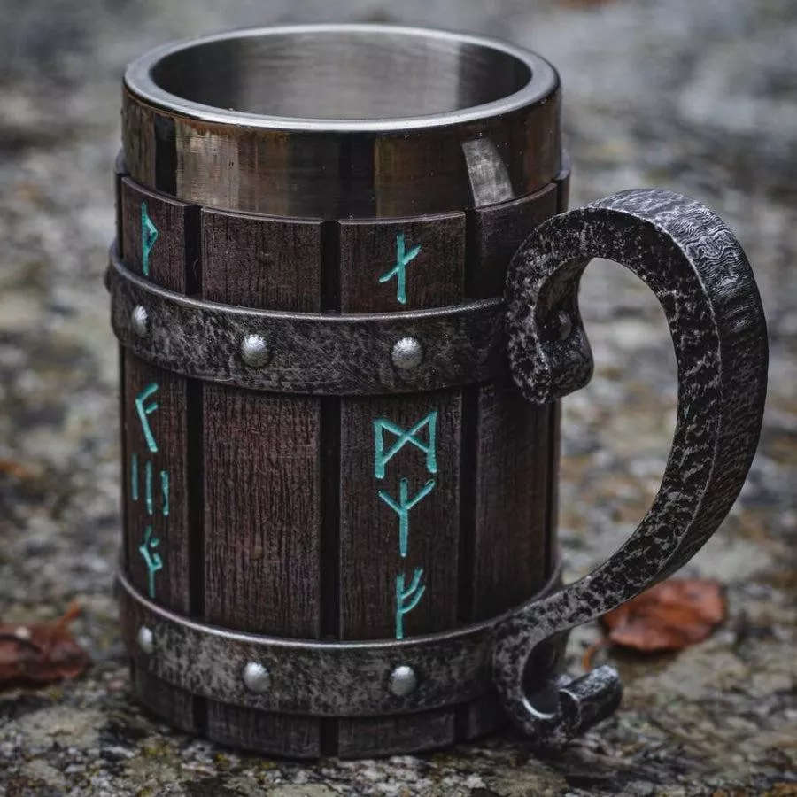 Viking Barrel Mug(Large:550ml) - Image 14