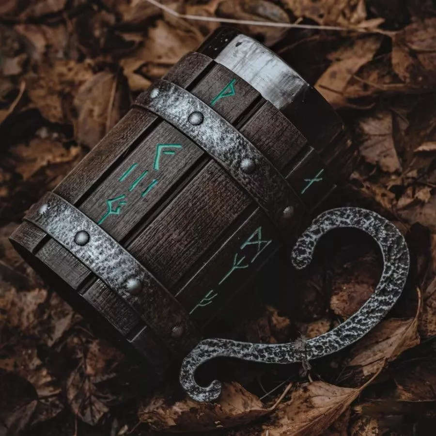 Viking Barrel Mug(Large:550ml) - Image 15