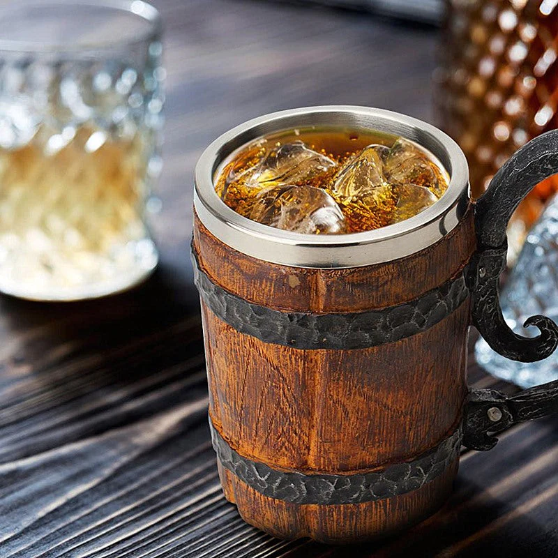 Viking Barrel Mug(Large:550ml) - Image 2