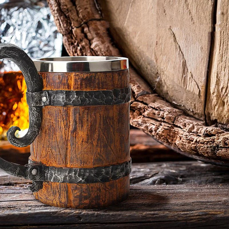 Viking Barrel Mug(Large:550ml) - Image 3