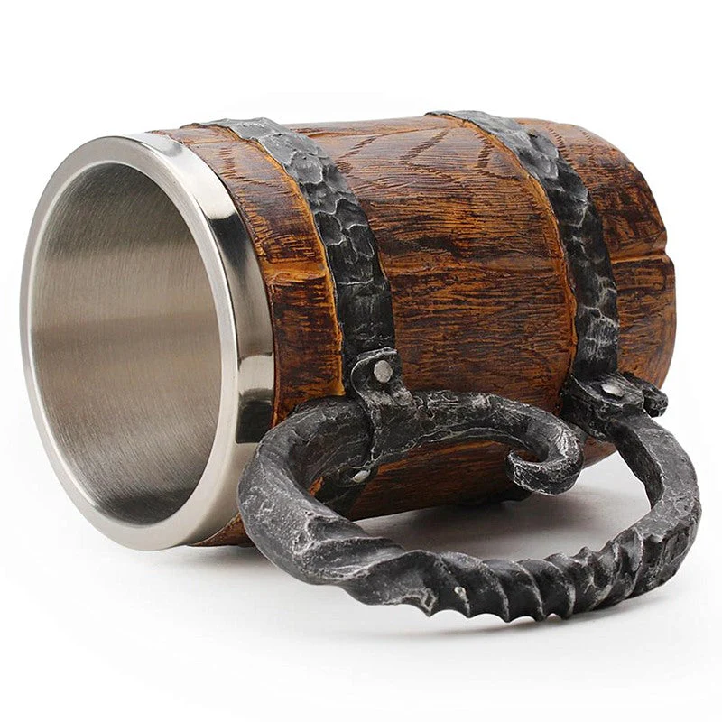 Viking Barrel Mug(Large:550ml) - Image 5