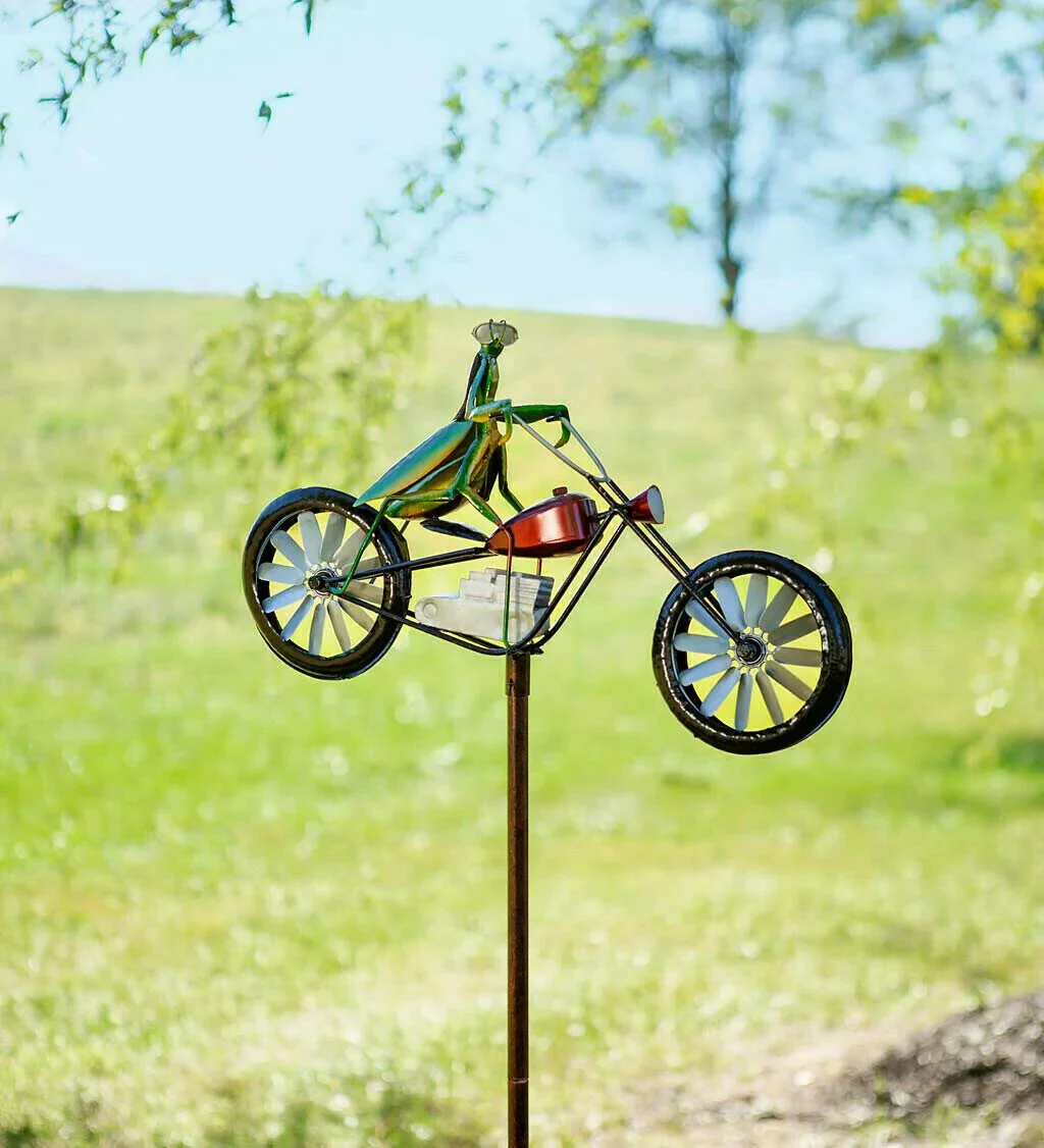 Vintage Bicycle Metal Wind Spinner - Image 6