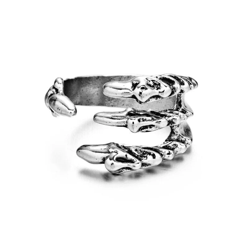 Vintage Chic Cat Animal Knuckle Rings for Women Girls Charm Gothic Punk Frog Rubbit Octopus Opening Finger Rings Fashion Jewelry - Image 14