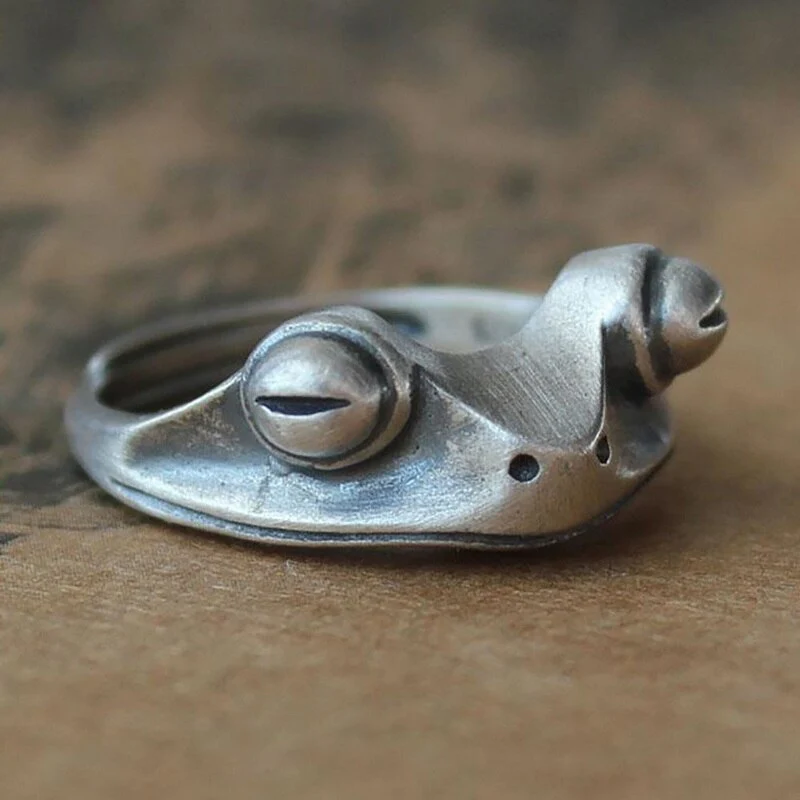 Vintage Chic Cat Animal Knuckle Rings for Women Girls Charm Gothic Punk Frog Rubbit Octopus Opening Finger Rings Fashion Jewelry - Image 7