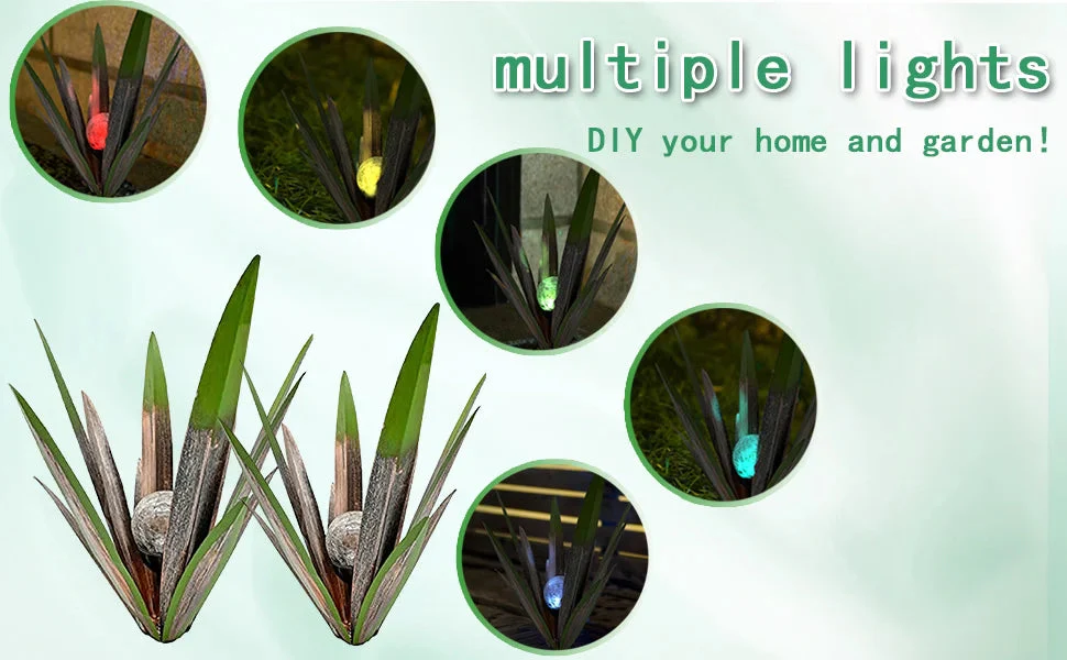 🌵💥Spring Promotional Price: $24.99🌵Waterproof Solar Garden LED Agave - Image 11