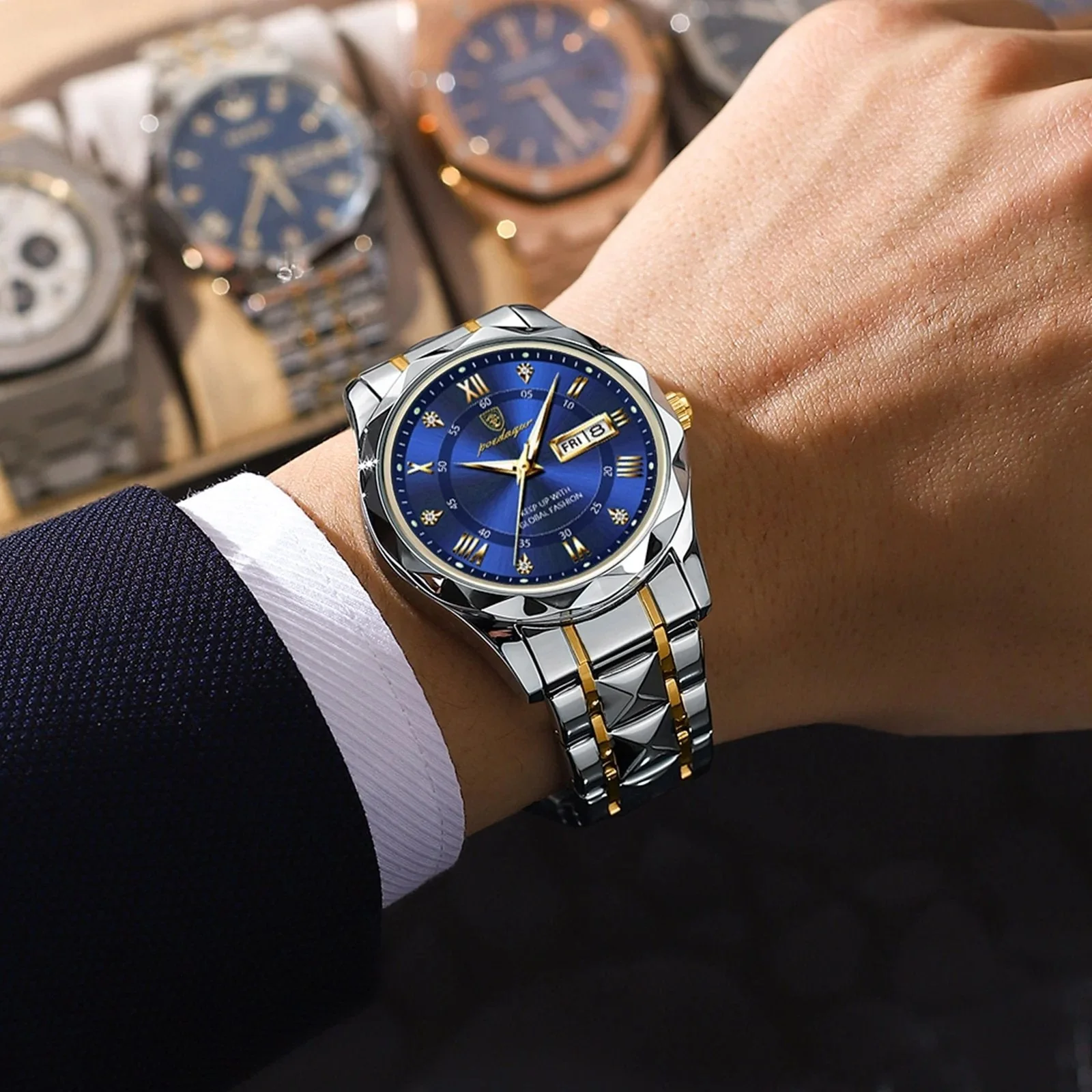 Waterproof Top Brand Luxury Man Wristwatch With Luminous - Image 5
