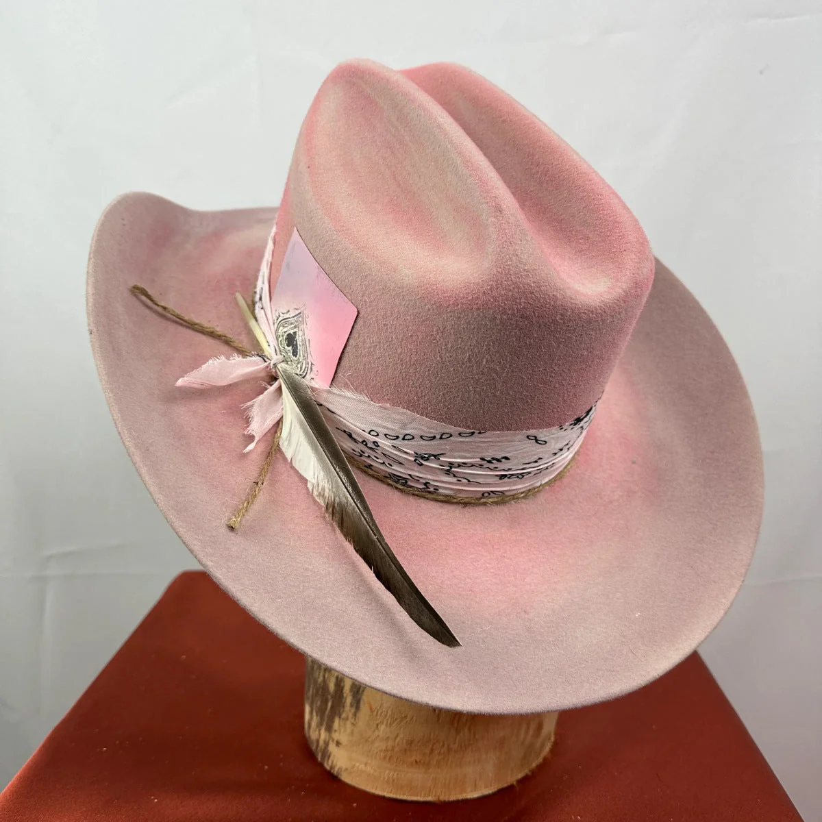 Western feather cowboy mao - Image 2