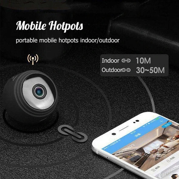 WIRELESS WIFI CAMERA WITH NIGHT VISION - Image 6
