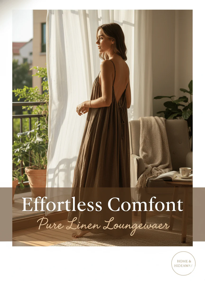 💥Women's Solid Color Cami Lounge Dress - Image 6