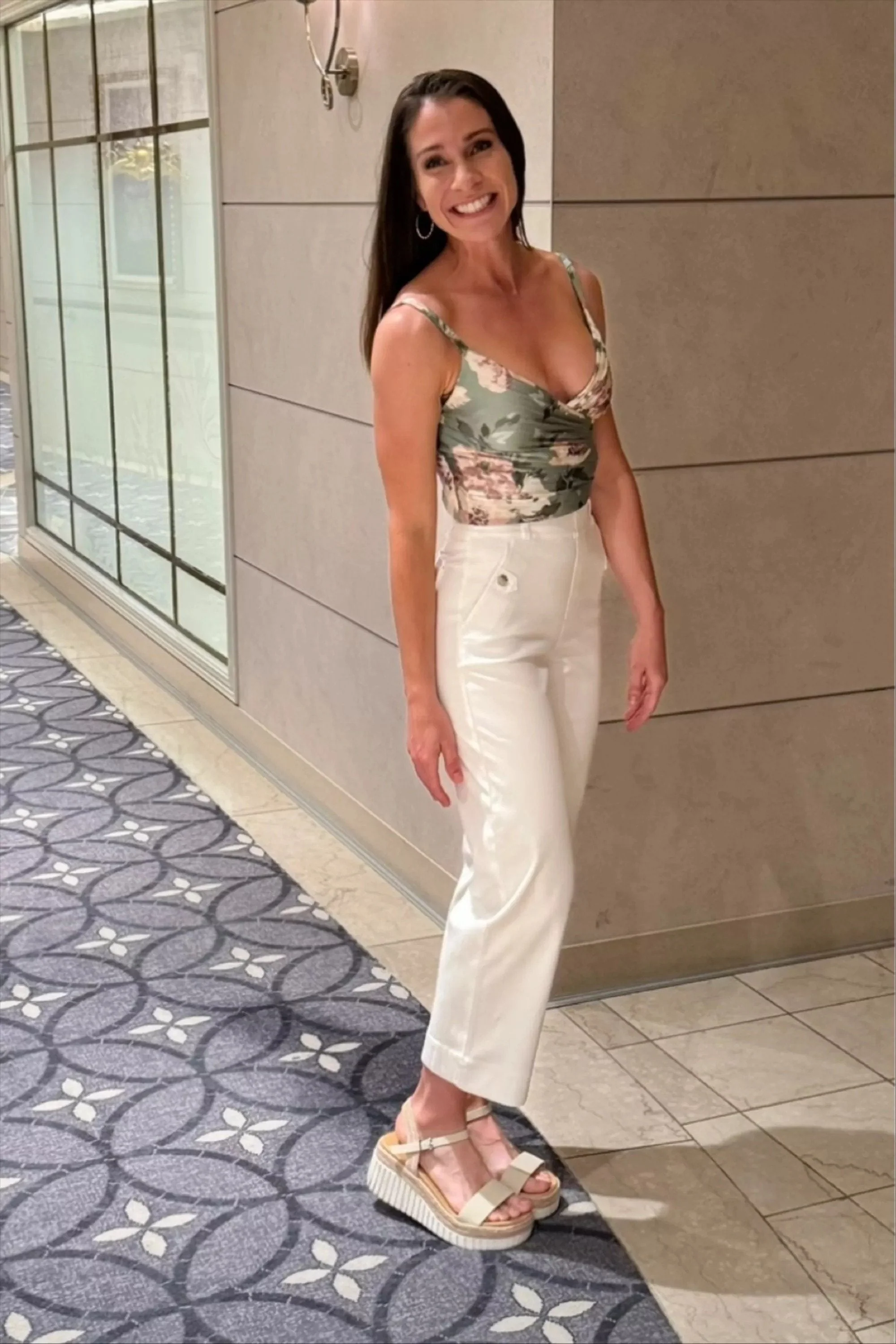 Women Stretch Twill Cropped Wide Leg Pant-(BUY 2 FREE SHIPPING) - Image 8