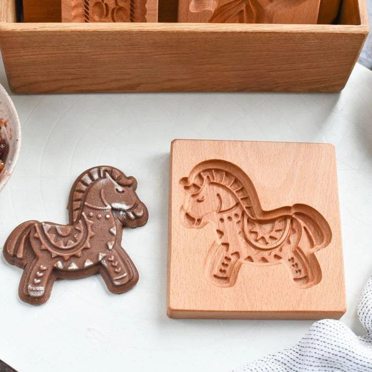 Wood Grain Cookie Knife - Cookie Embossing Mould - Image 10