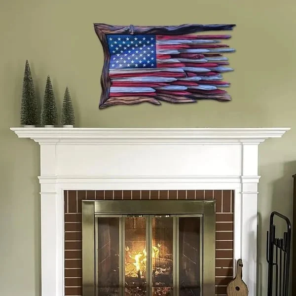 Wooden American Flag-BUY 2 FREE SHIPPING - Image 5