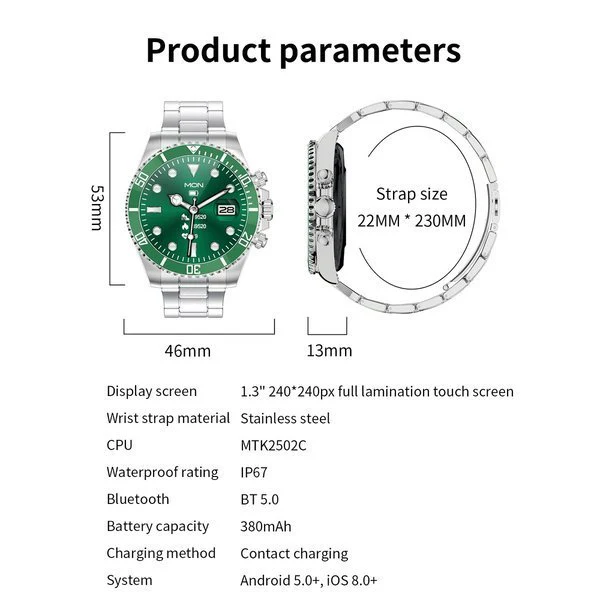 Multifunctional Smartwatch with Text, Call and Heart Rate Monitor (Free Shipping) - Image 10
