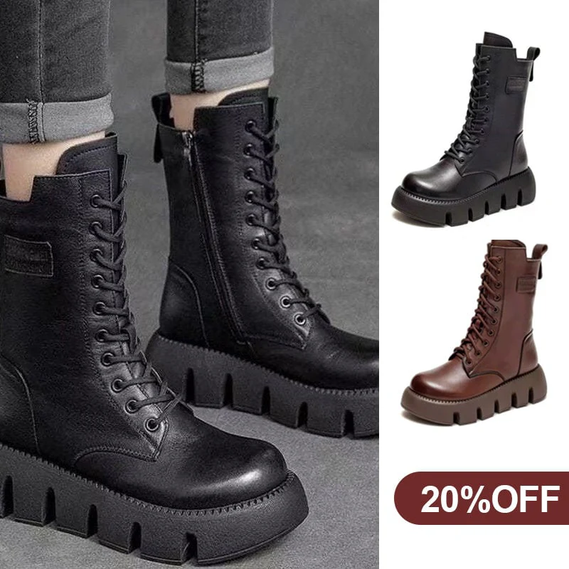 Zippered high top fleece women's boots - Image 3